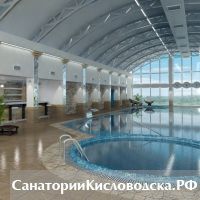 В санатории им. Горького теперь есть бассейн.